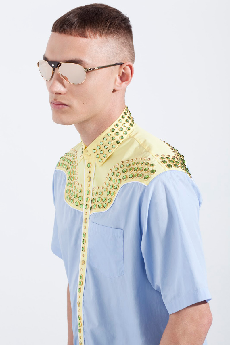Newcomer Chris Marx Sports Eyewear for German Interview