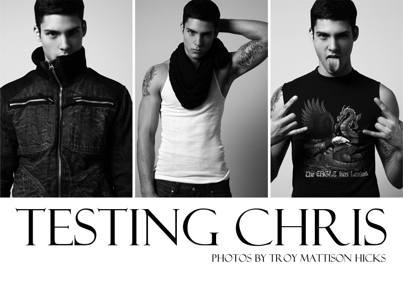 Chris Petersen by Troy Mattison Hicks for Fashionisto Exclusive