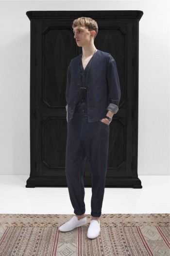 Marko Brozic is a Relaxed Sight for Christophe Lemaire Spring/Summer ...