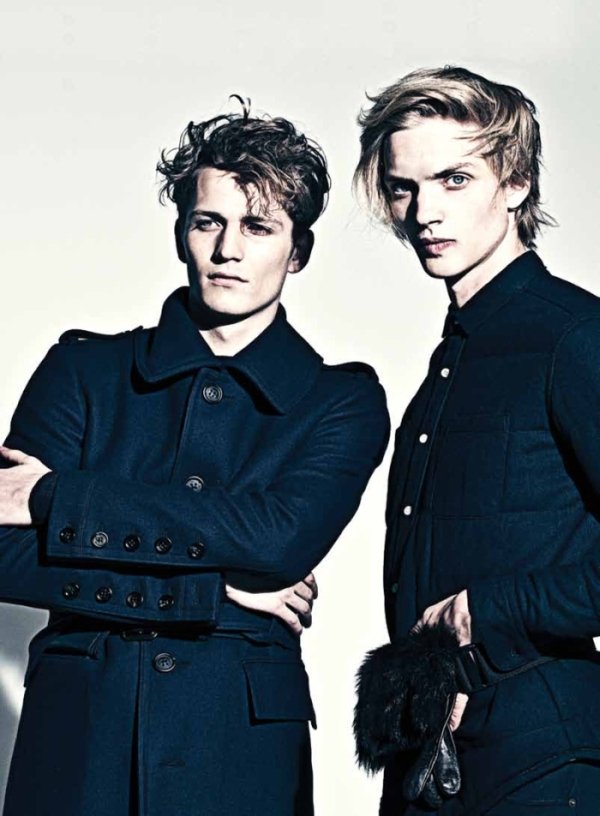 Paul Boche, Aiden Andrews, Peter Bruder, Miles Garber & Wes Phillips by Taea Thale for Essential Homme