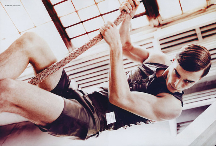 Clément Chabernaud Shows His Sporty Side for GQ China