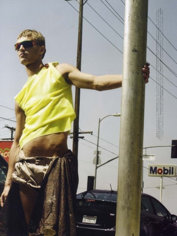 Clément Chabernaud by Willy Vanderperre for Arena Homme+