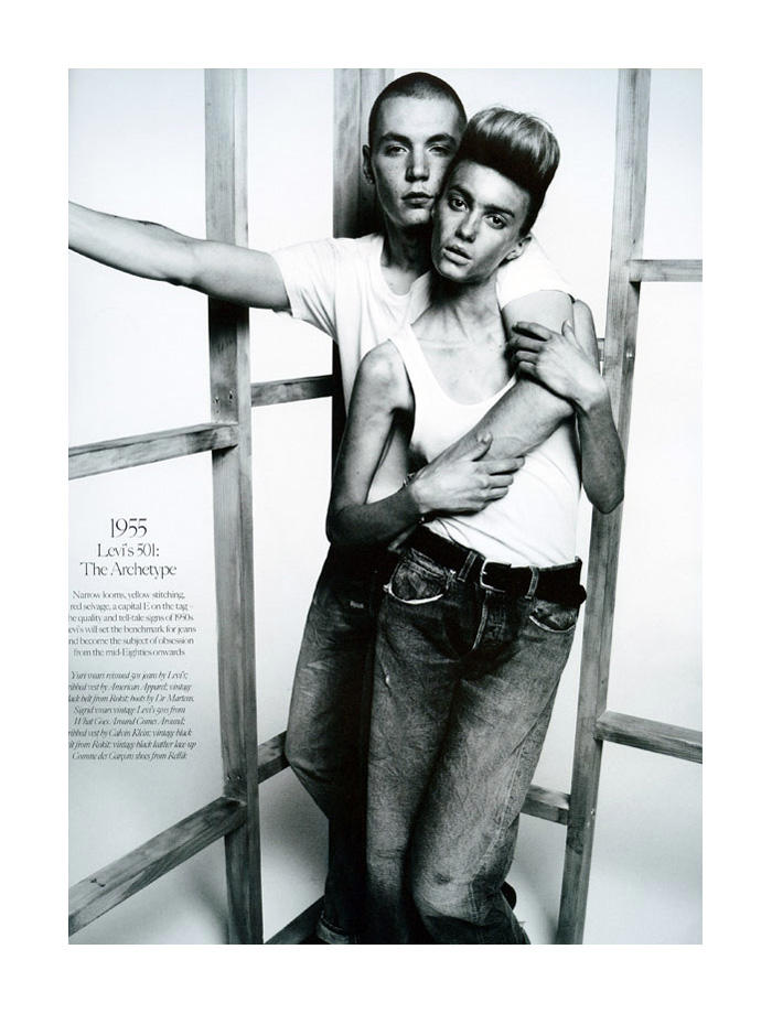 Yuri Pleskun & Clinton Weber by Richard Bush for Industrie Magazine