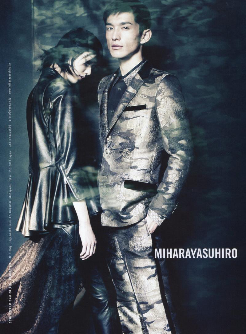 daisuke ueda miharayasuhiro fall 2012 campaign