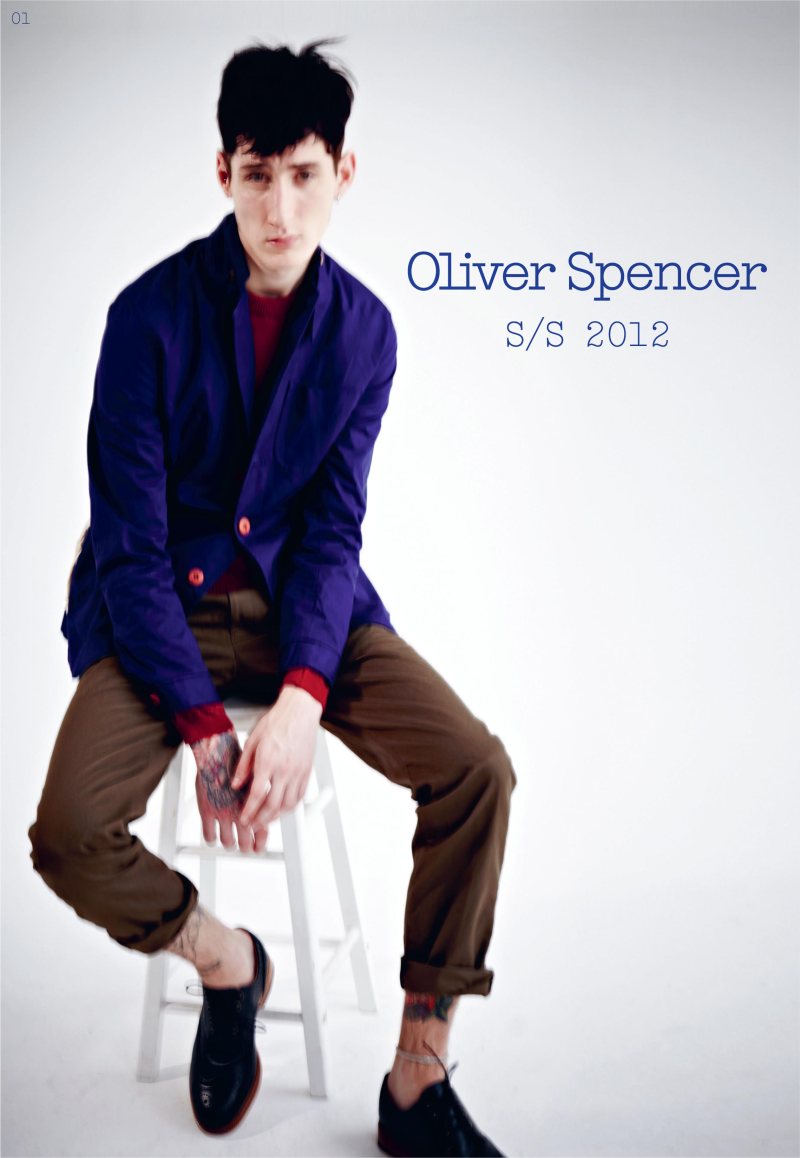 Dan Felton by Dan Annett for Oliver Spencer Spring/Summer 2012