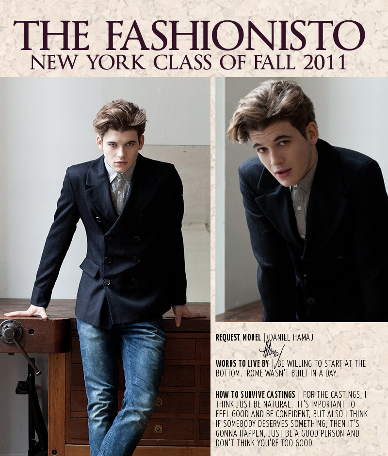 New York Class of Fall 2011 | Daniel Hamaj by Steven Chu