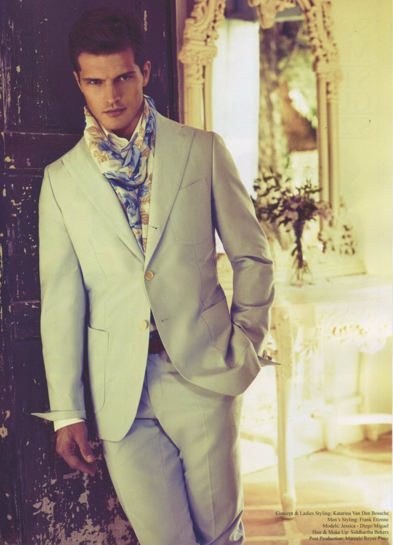 Diego Miguel by Paul Bellaart for Scapa World Spring/Summer 2012