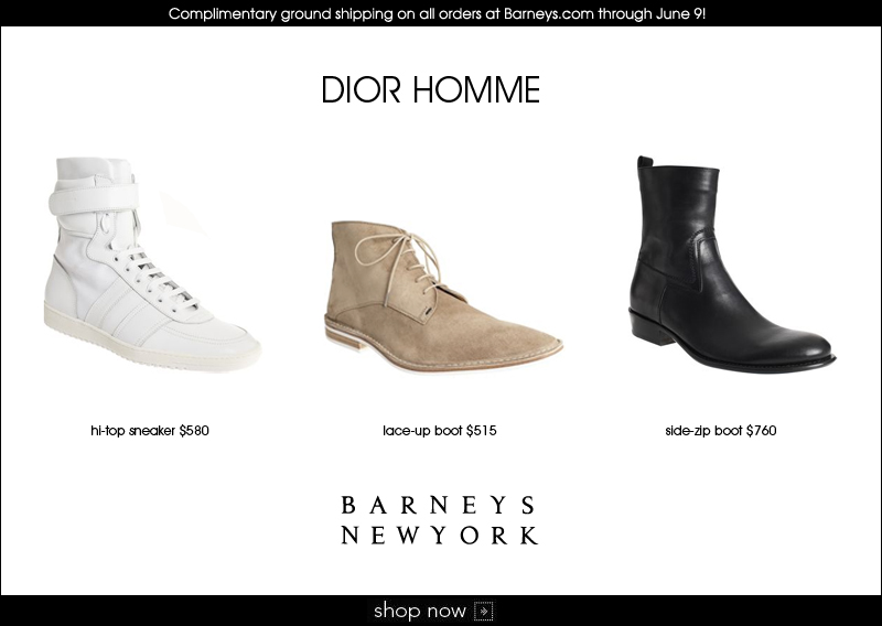 New Arrival - Dior Homme Shoes @ Barneys.com