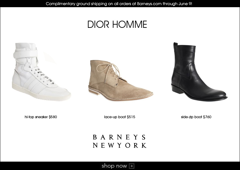 New Arrival – Dior Homme Shoes @ Barneys.com