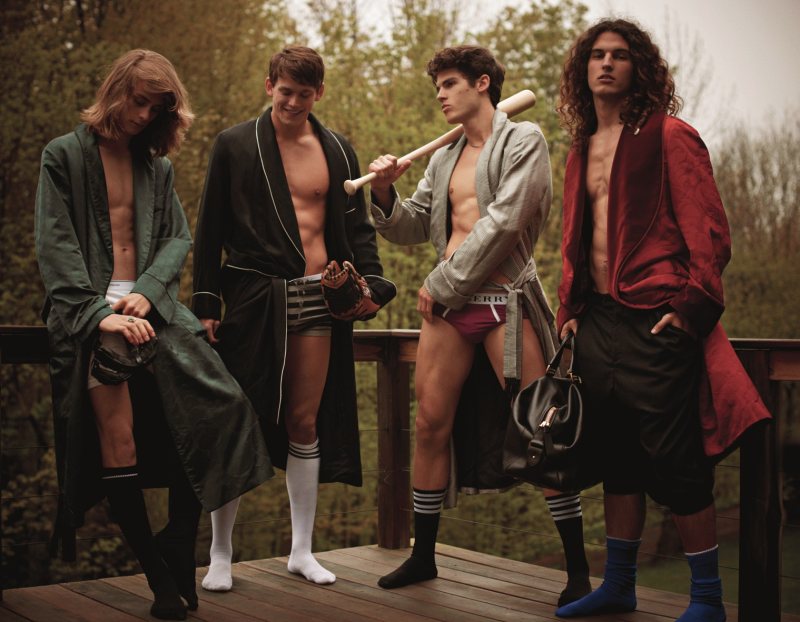 Billy Morgan, Kevin Freed, Travis Cannata & Nicola Wincenc by Mariano Vivanco for DSECTION