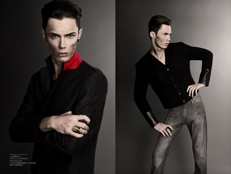 Šimon Kotyk by Enokae for Faint Magazine