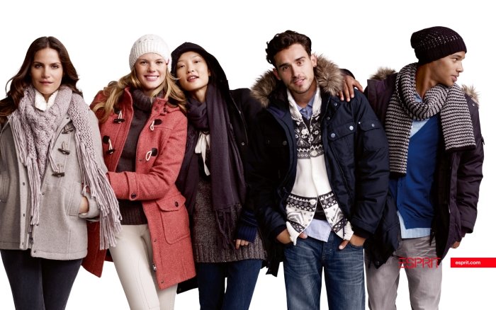 Arthur Kulkov & Sacha M’Baye by Barnaby Roper for Esprit Holiday 2010 Campaign