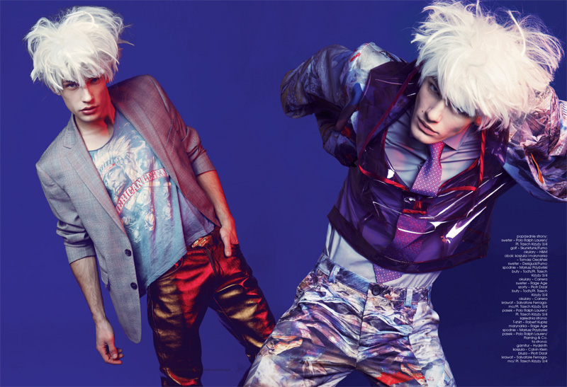 Borys Starosz & Tomek Szałański by Krzysztof Wyżyński for Fashion Magazine