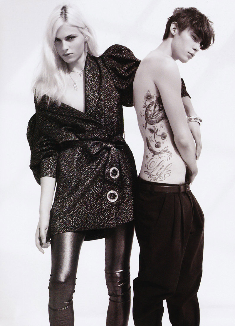 Andrej Pejic, Gabriel Gronvik, Daniel Hicks & Others by Leslie Kee for WWD Japan