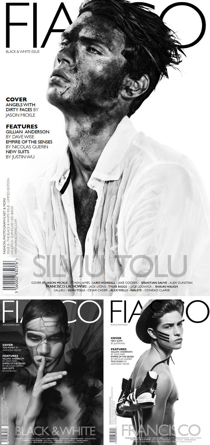 Fiasco Black & White Issue Covers