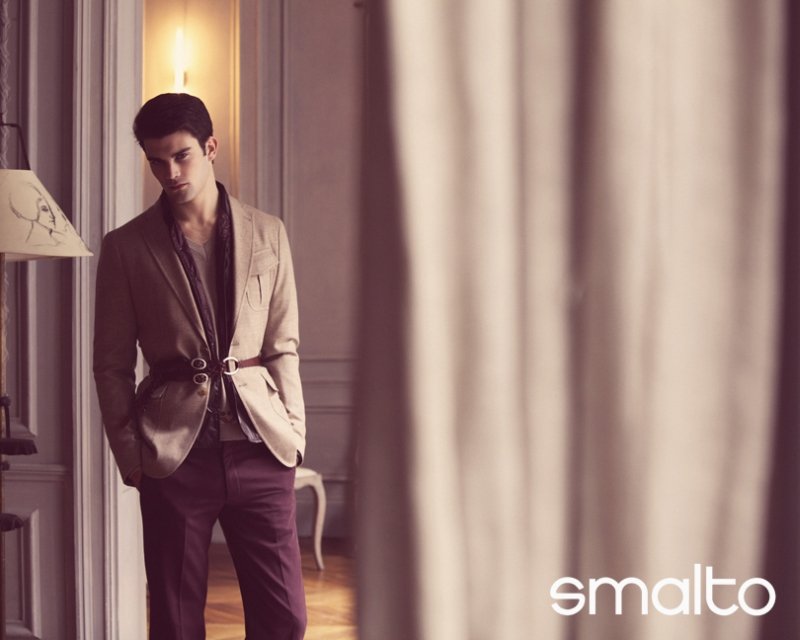 Florian Bourdila by Richard Bernardin for Smalto Fall 2010 Campaign