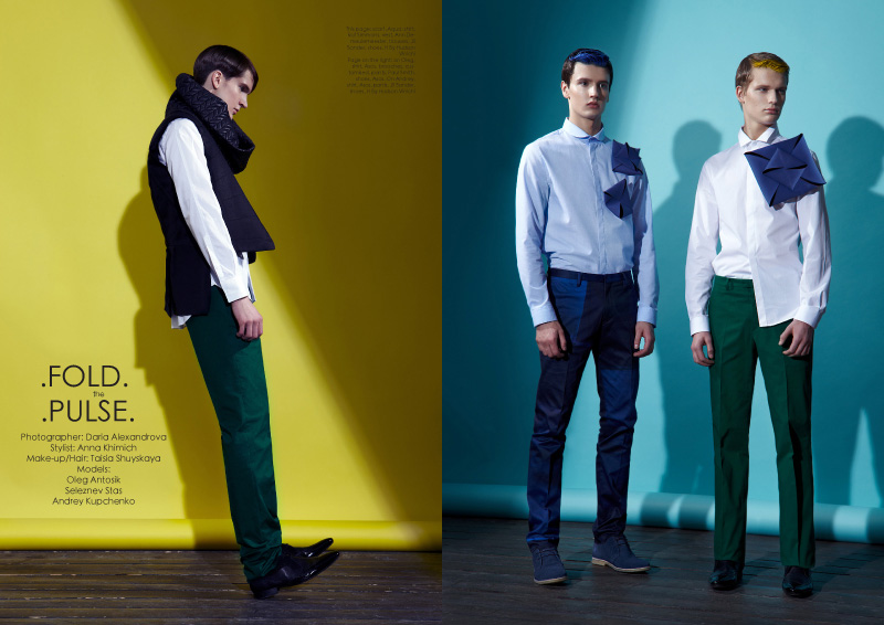 Oleg Antosik, Stas Seleznev & Andrey Kupchenko by Daria Alexandrova for Fashionisto Exclusive