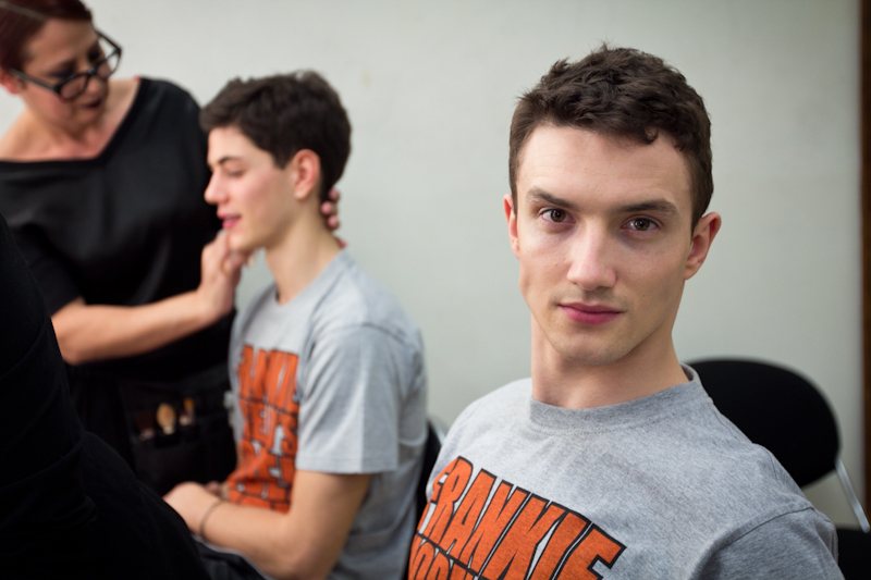 Behind the Scenes | Frankie Morello Fall/Winter 2012