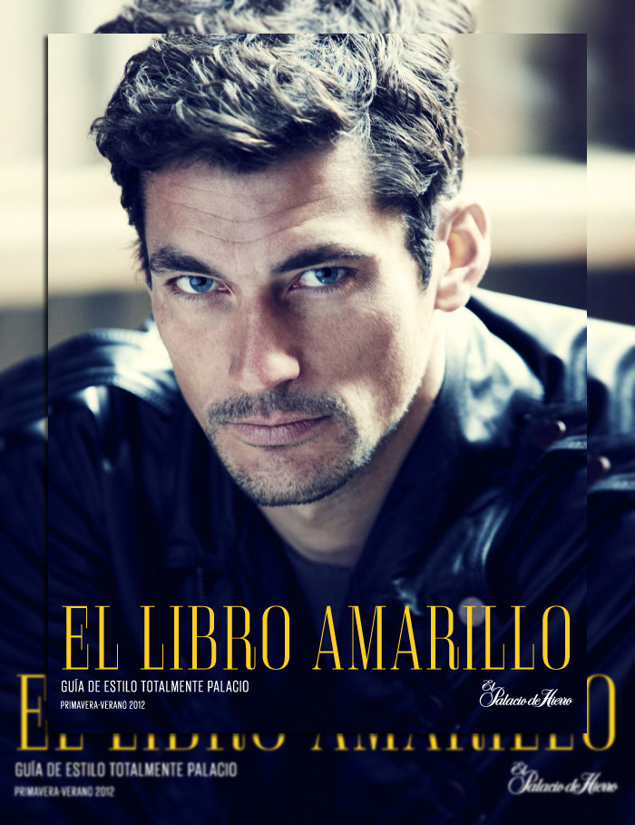 David Gandy by Dean Isidro for El Libro Amarillo