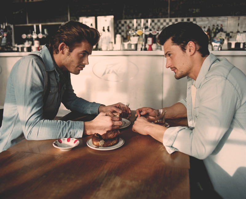 Jacey Elthalion & Sam Webb by Marcus Ross for GQ Turkey