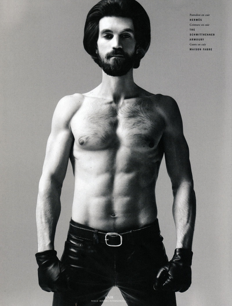 Henrik Fallenius by David Sims for Vogue Hommes International