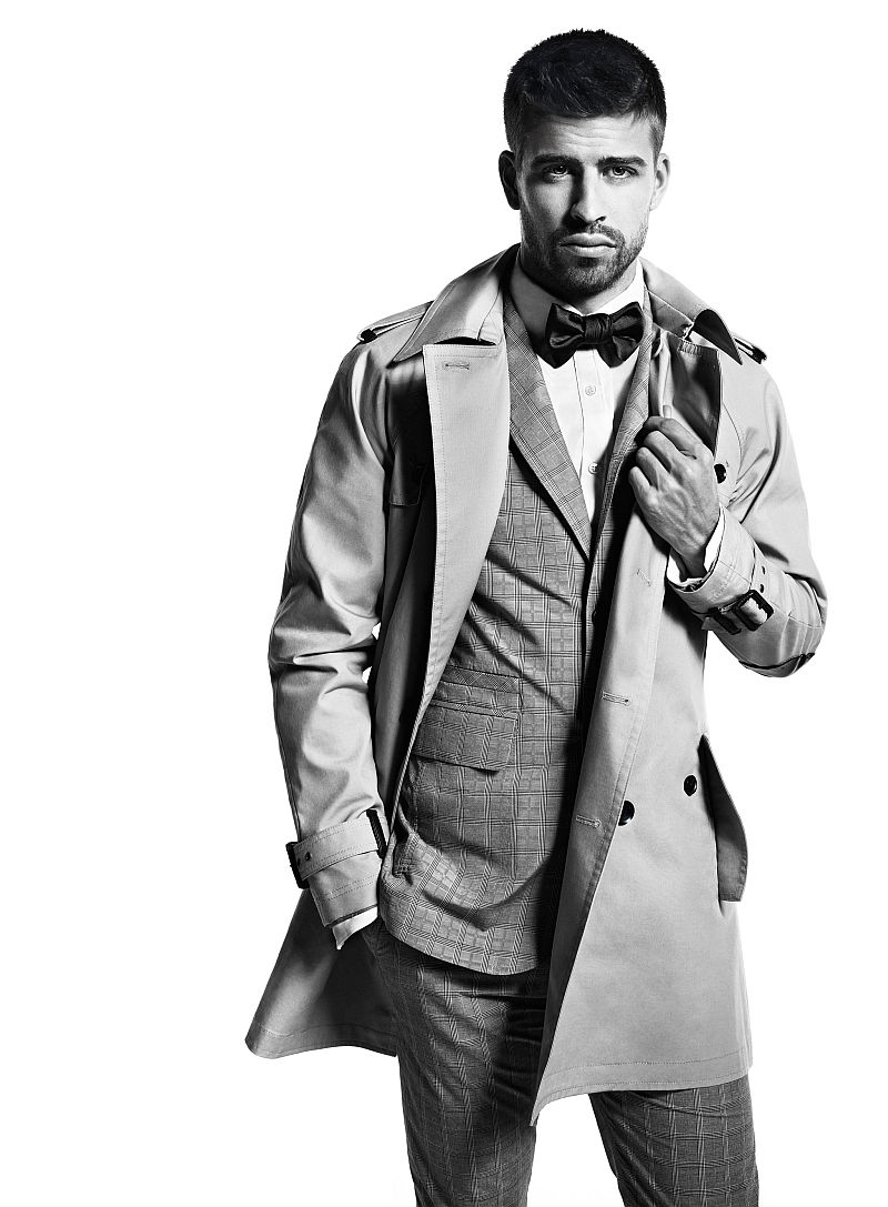 Gerard Piqué for H.E. by Mango Spring 2011 Campaign