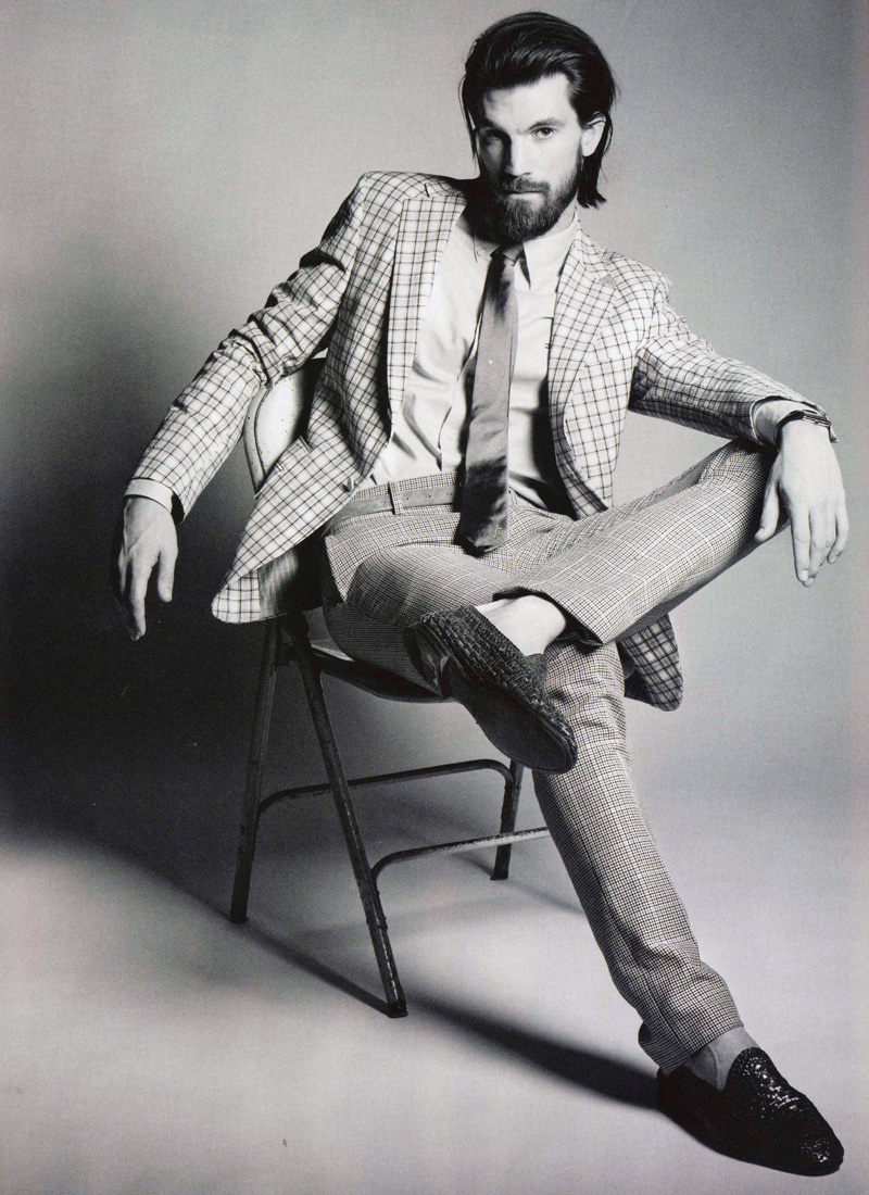 Henrik Fallenius by Philippe Vogelenzang for L’Officiel Hommes NL