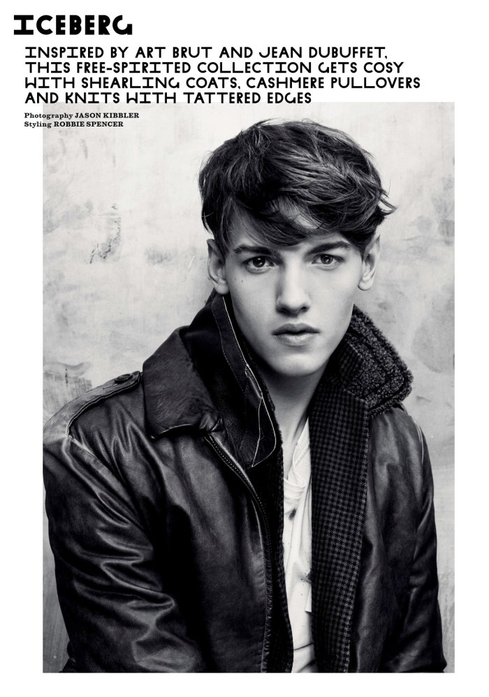 Christian Plauche & Lowell Tautchin by Jason Kibbler in Iceberg for Dazed & Confused