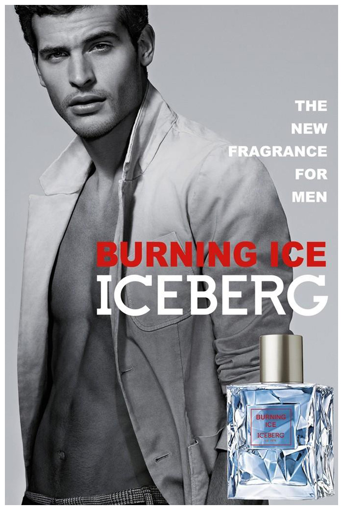 Mathias Chico Hernandez for Iceberg “Burning Ice” Fragrance Campaign