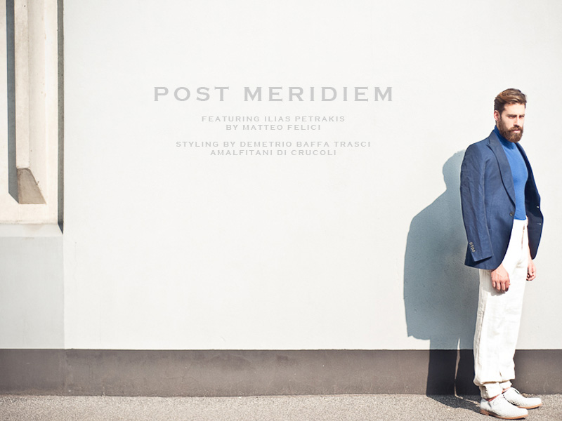 Ilias Petrakis by Matteo Felici for Fashionisto Exclusive