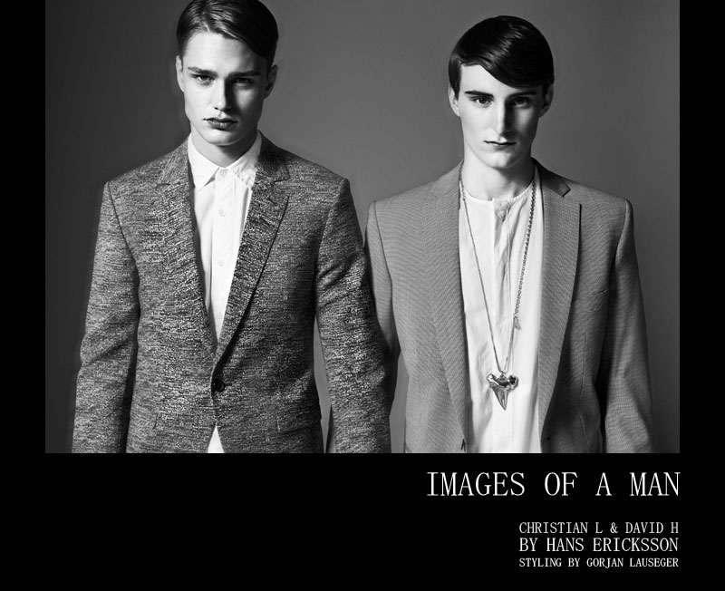 Christian Larsson & David H by Hans Ericksson for Fashionisto Exclusive