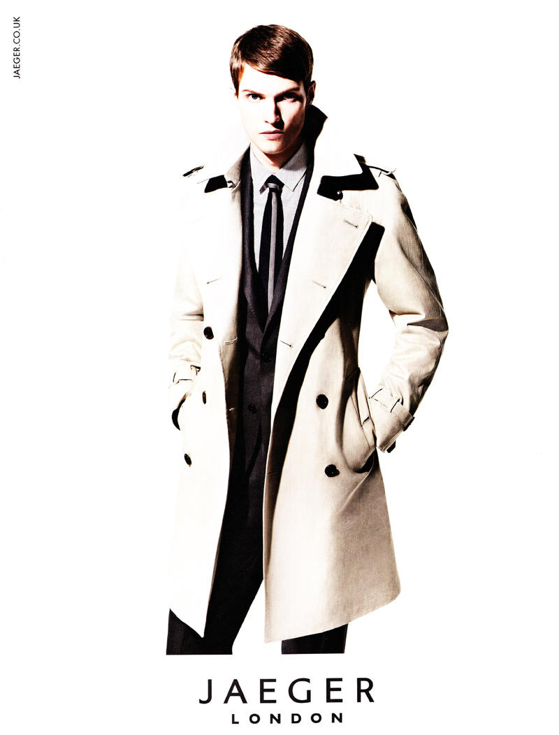 Adrian Bosch by Roger Rich for Jaeger Spring 2011 Campaign