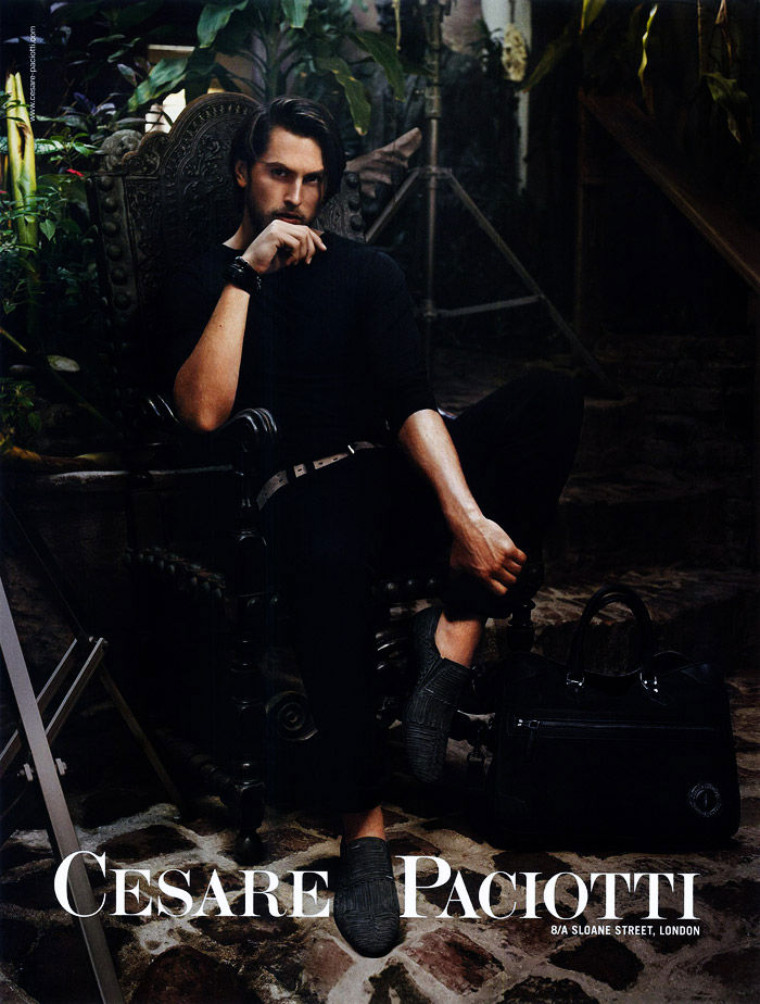 Jake Davies by Mariano Vivanco for Cesare Paciotti Spring 2011 Campaign