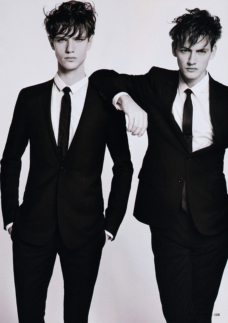 Jakob Hybholt & Loammi Goetghebeur by Shiro Katagiri for Pen