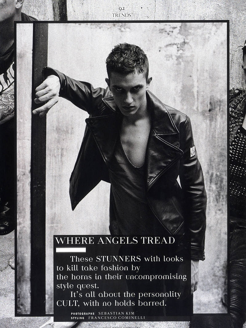 Jakob Wiechmann by Sebastian Kim for Vogue Hommes International