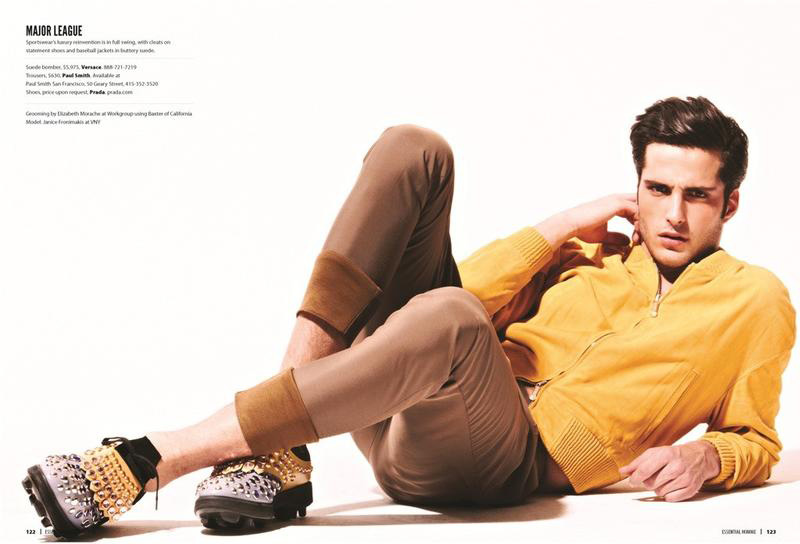 Janice Fronimakis Works Summer’s Trends for Essential Homme
