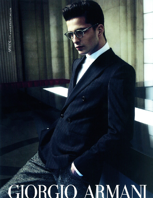 Janice Fronimakis by Mert & Marcus for Giorgio Armani Fall 2010 Campaign