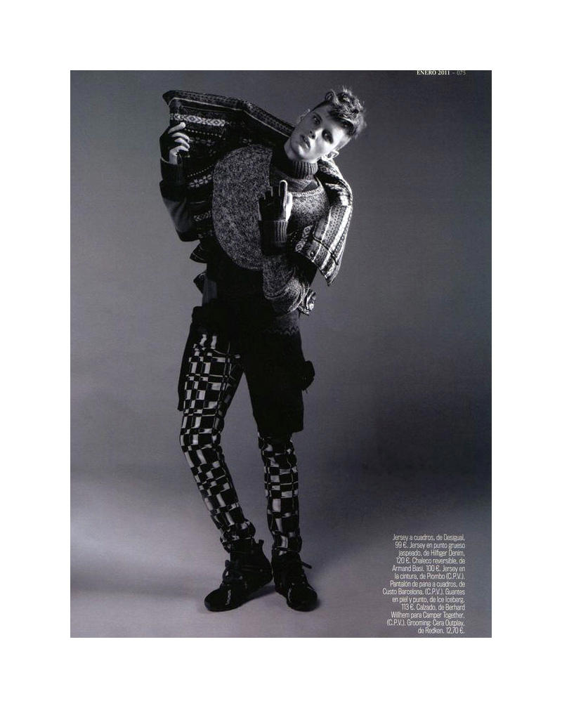 Joan Pedrola by Juanjo Molina for MAN January 2011