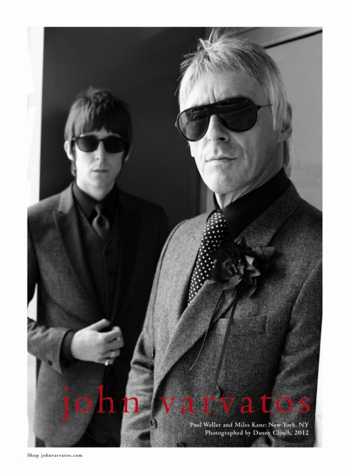 Paul Weller & Miles Kane Star in John Varvatos Fall/Winter 2012 Campaign
