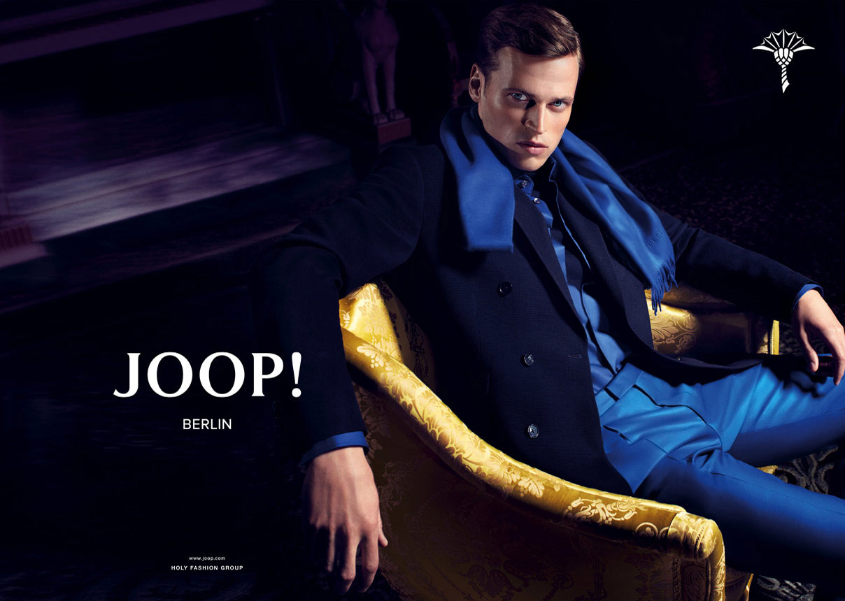 Lars Burmeister is an Enigmatic Seducer for Joop! Fall/Winter 2012 Campaign