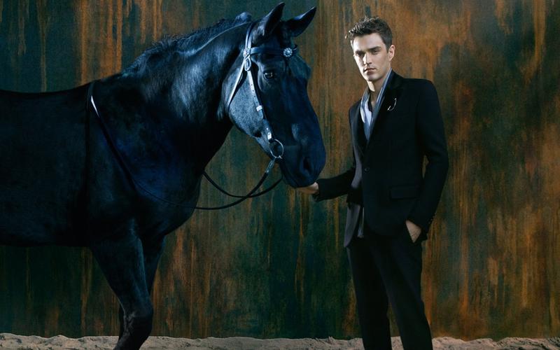 Josh Beech Cleans Up for Ermanno Scervino Fall/Winter 2012 Campaign