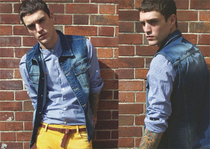 Josh Beech for Pull & Bear Spring 2011
