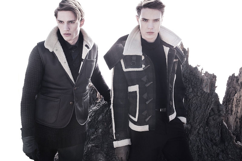 Jules Hamilton & Loammi Goetghebeur by Eli Schmidt for WWD