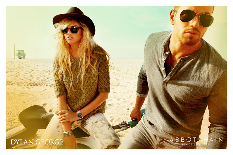 Kellan Lutz Hits the Beach for Dylan George & Abbot’s Fall/Winter 2012 Campaign