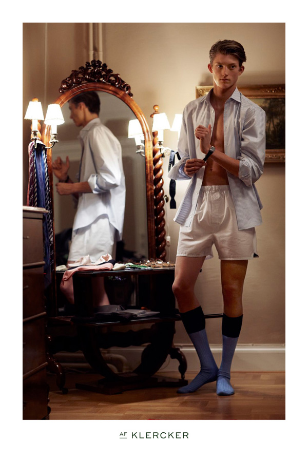 Kristian Akergren by Oscar Falk for Af Klercker Fall/Winter 2010