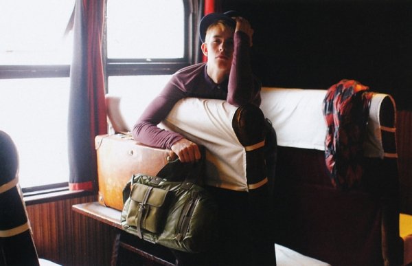 Kirill Vasilev by Tokumaru Junichiro in Neil Barrett & Paul Smith for Fudge Magazine
