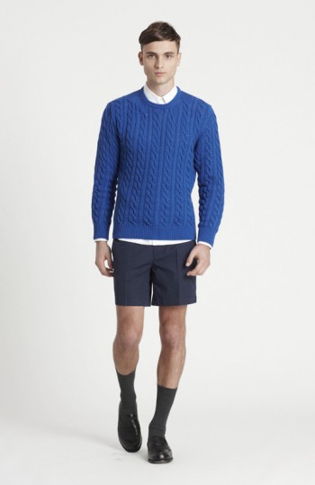 Bastien Grimal Models a Sporty Spring/Summer 2013 Collection from Maison Kitsuné