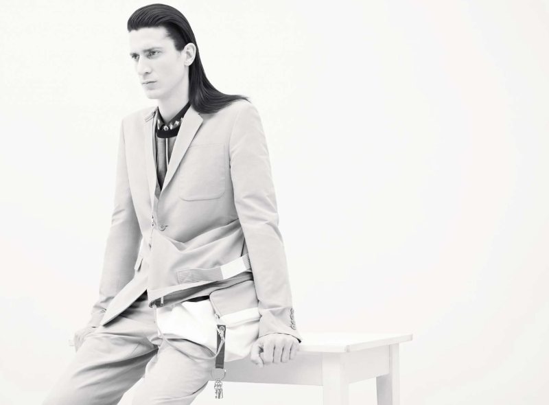 Edouard Plongeon by Alessandro Dal Buoni for Kris Van Assche x Eastpak Spring/Summer 2012