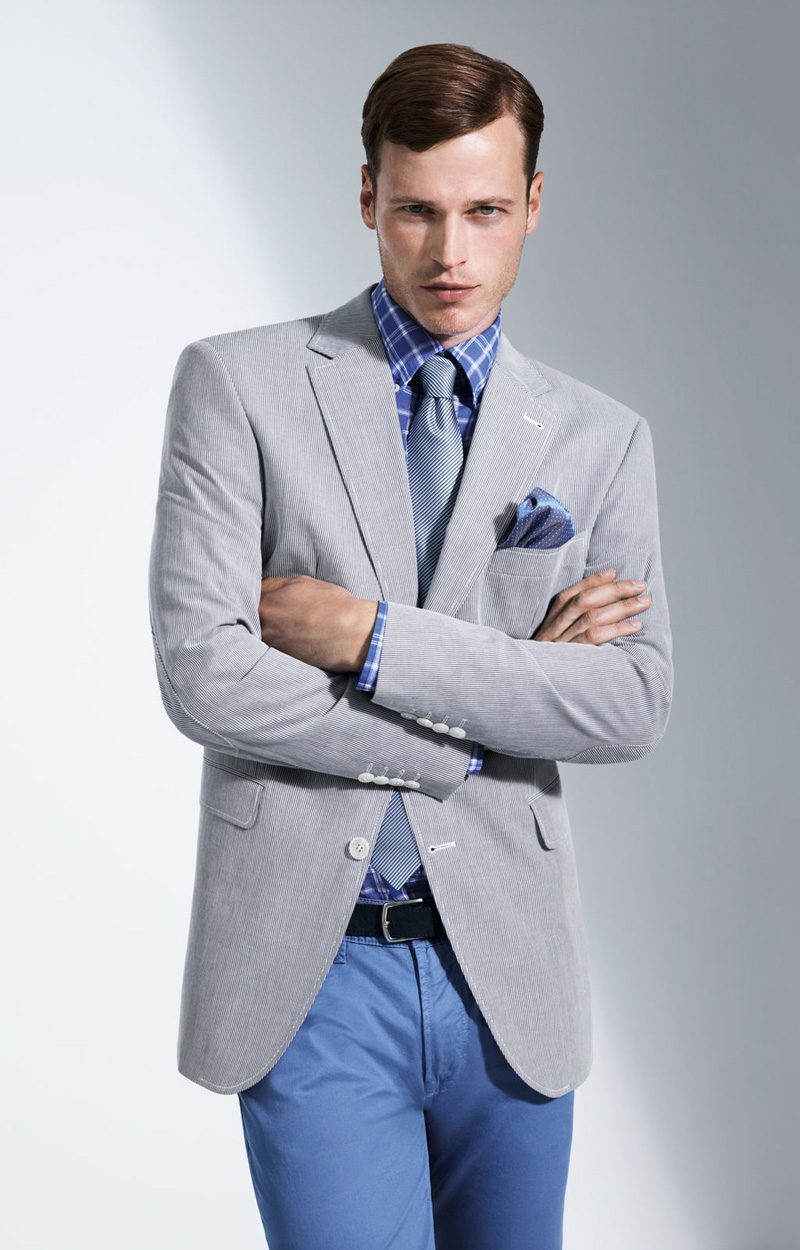 Lars Burmeister Dons Business Allure for Digel Spring/Summer 2012