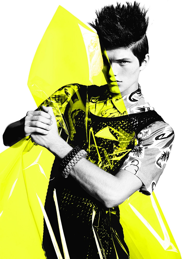 Leopold Pesch by Stefan Khoo for Men’s Folio April 2011